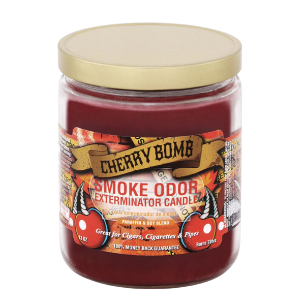 Smoke Odor Candle / Cherry Bomb